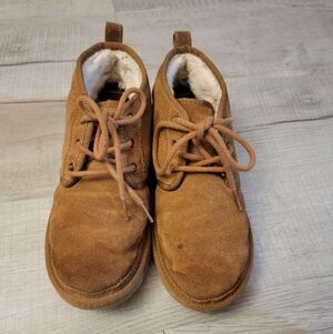 UGG Kids Brown Suede Boots
